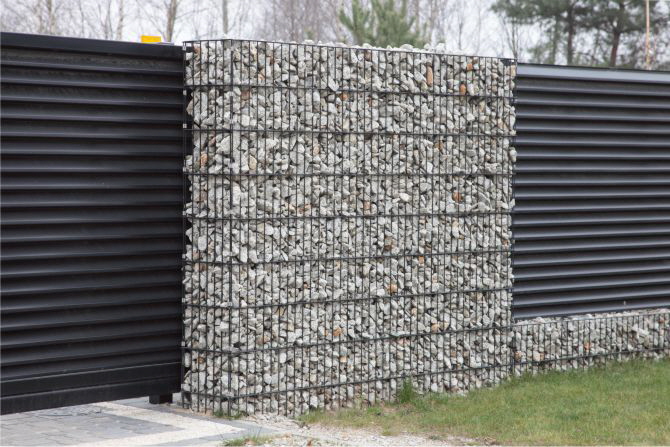 Referenzen Gabionen Bild 1