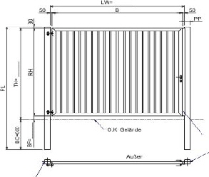 Technische Zeichnung Bild 1