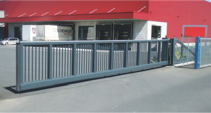 Stahl-Schiebetor Professional Bild 4 Stahl-Schiebetor Professional Bild 4