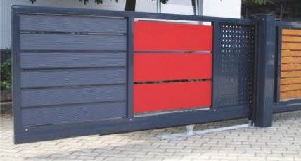 Aluminium-Schiebetor Living Vario Bild 7 Aluminium-Schiebetor Living Vario Bild 7